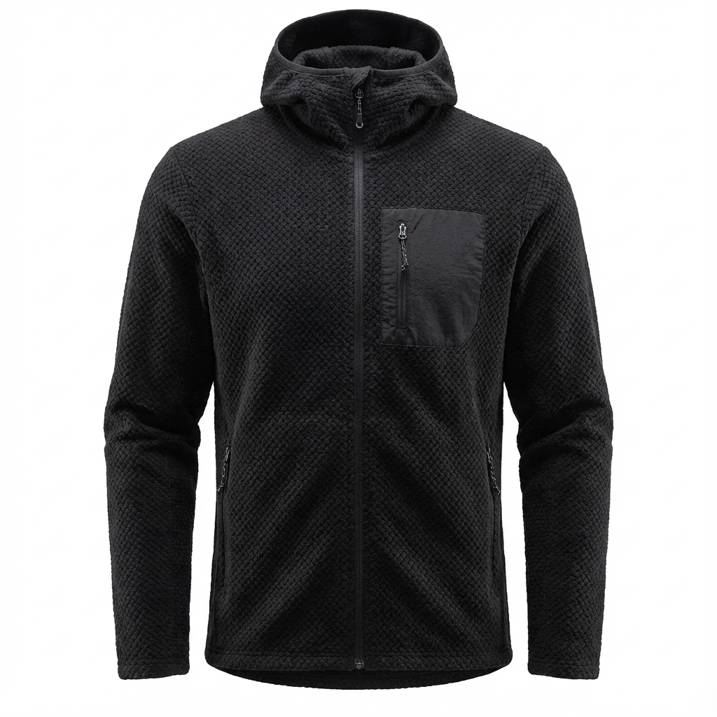 Fleece Feminino Cardigã com Capuz FrontZip EsterSul