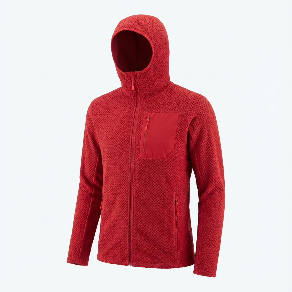 Fleece Feminino Cardigã com Capuz FrontZip EsterSul