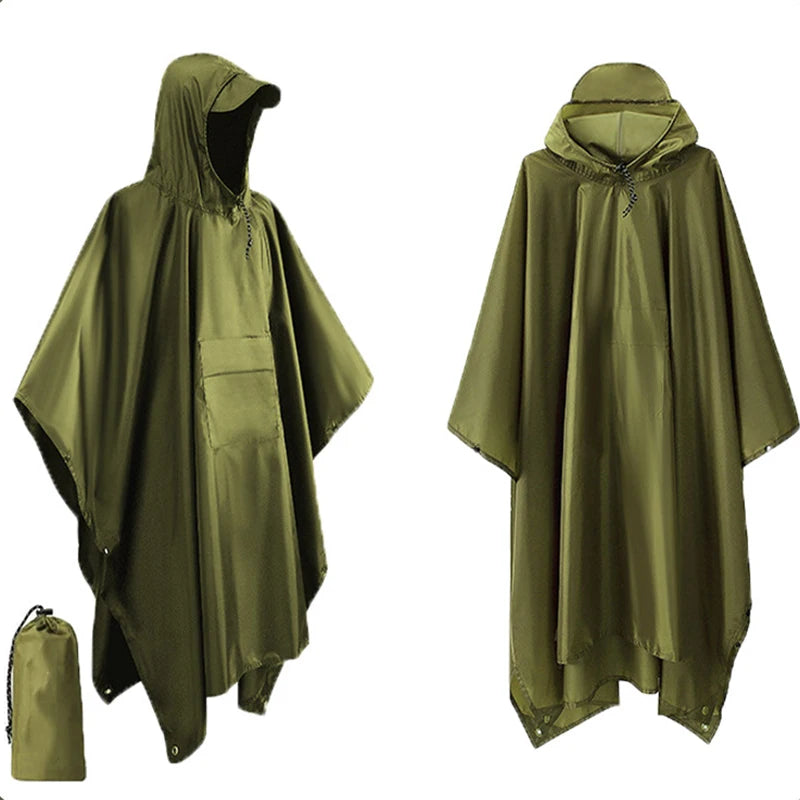Poncho 3 em 1 - Capa de Chuva