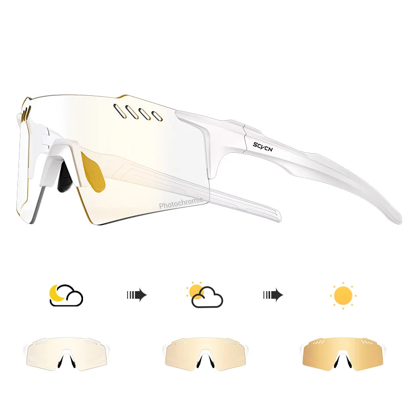 Óculos Esportivo Fotocrômico Proteção UV400 Cloph