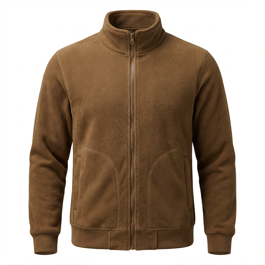 Fleece Unissex Cardigã Flauerlands Full Zip